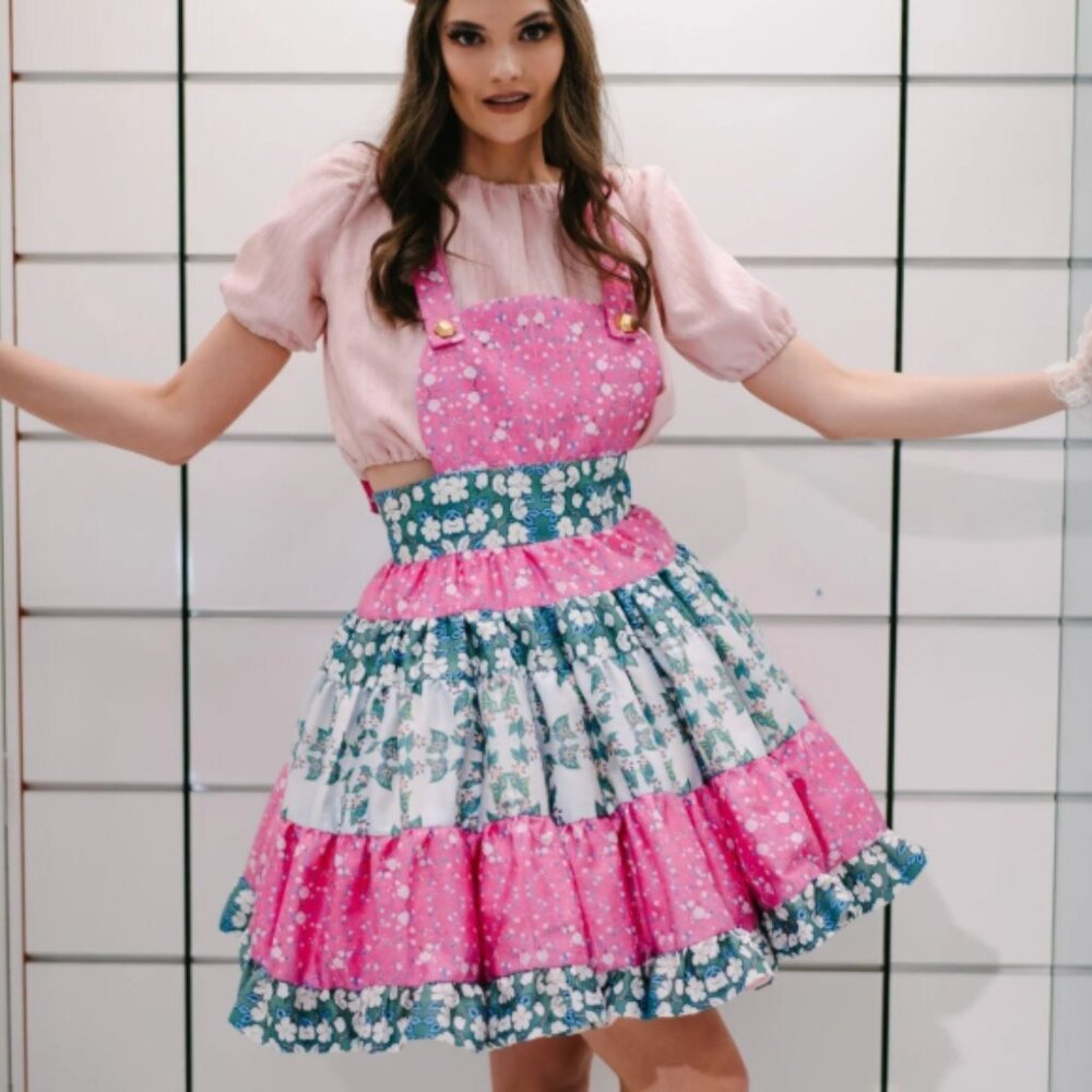 Waiting For Spring Overall dress